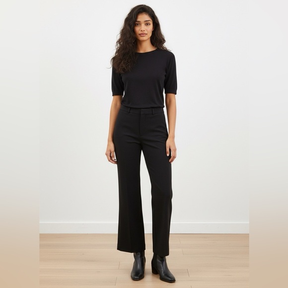 Zara Crop  Flared Trousers - Picture 2 of 5